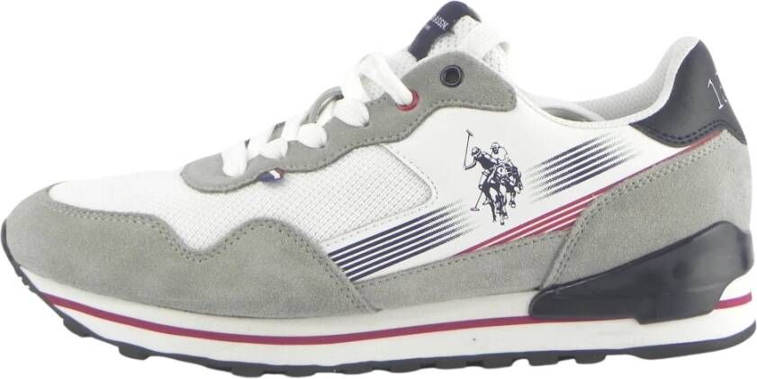 Veja Leren Sneakers met Suède Details White Dames