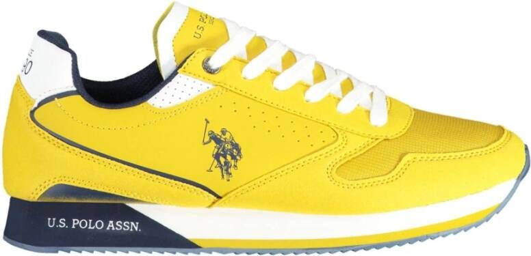 U.s. Polo Assn. Yellow Sneakers Geel Heren