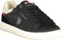 U.s. Polo Assn. Zwarte Polyester Klassieke Sneaker voor Heren - Thumbnail 1