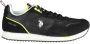 U.s. Polo Assn. Zilveren Lace-Up Sports Sneakers met Logo Detail Gray Dames - Thumbnail 4