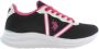 U.s. Polo Assn. Zwarte Sneakers voor Dames met Sportief Ontwerp Zwart Dames - Thumbnail 1