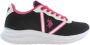 U.s. Polo Assn. Zwarte Sneakers voor Dames met Sportief Ontwerp Black Dames - Thumbnail 1