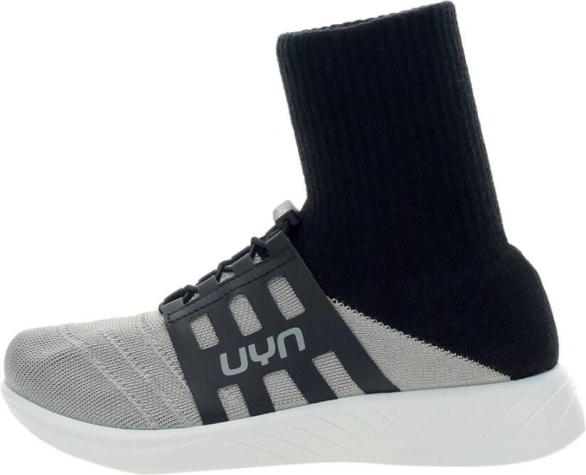 Uyn Glamoureuze 3D Ribs Boot Metal Tune sneakers Gray Heren
