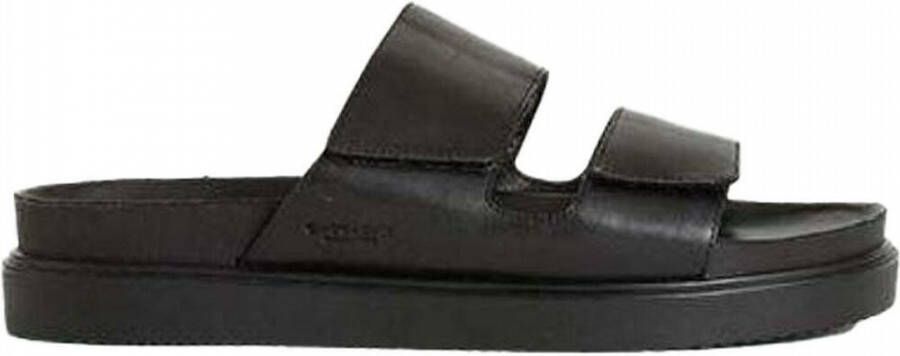 Vagabond Shoemakers Luxe leren sliders voor heren Black Heren