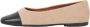 Vagabond Jolin safari black | ballerina van suède Beige Suede Ballerina&apos;s Dames - Thumbnail 2