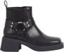 Vagabond Shoemakers Dorah Zwarte Enkellaarzen Black Dames - Thumbnail 2