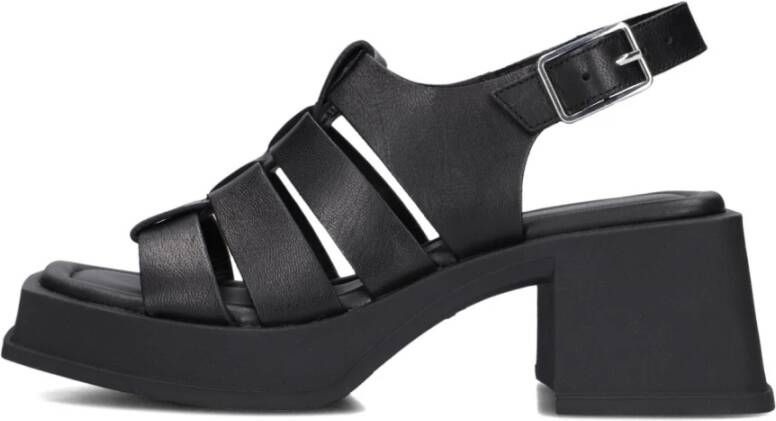 Vagabond Shoemakers Elegante Zwarte Leren Hakken