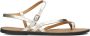 Vagabond Shoemakers Gouden Leren Sandalen Tia 2.0 Yellow Dames - Thumbnail 3