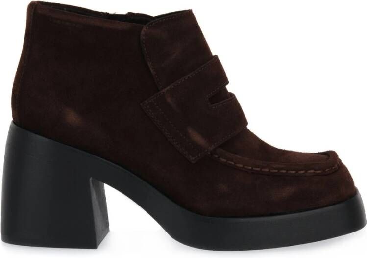 Vagabond Shoemakers Heeled Boots Bruin Dames