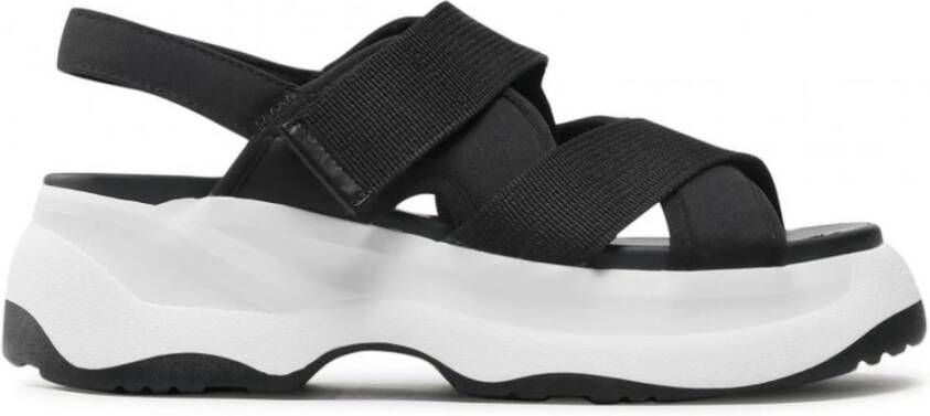 Vagabond Shoemakers Platte sandalen Zwart Dames