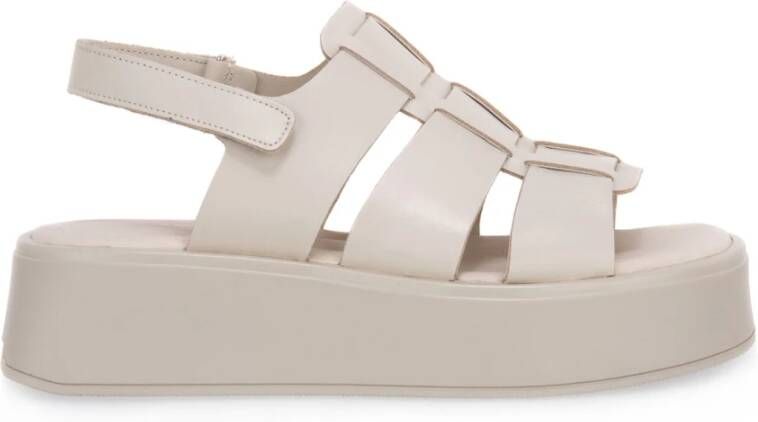 Vagabond Shoemakers Witte Courtney Leren Sandalen White Dames - Foto 3