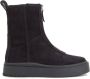 Vagabond Shoemakers Klassieke Suède Enkellaarsjes Black Dames - Thumbnail 2