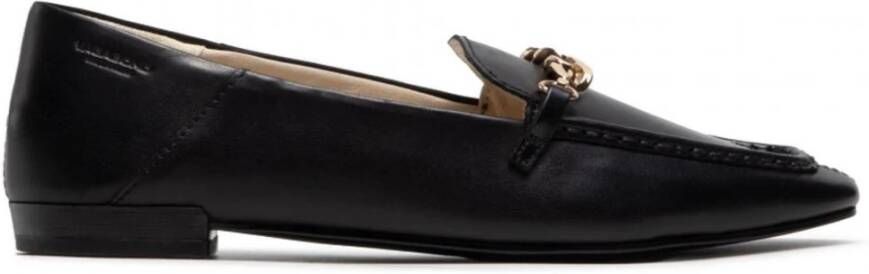 Vagabond Shoemakers Veterschoenloze Mocassins Black Dames