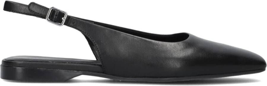 Vagabond Shoemakers Zwarte Delia Ballerina Schoenen