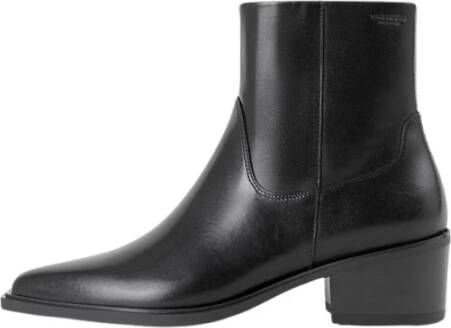 Vagabond Shoemakers Zwarte Kelsey Western Enkellaarzen
