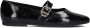 Vagabond Shoemakers Zwarte Leren Ballerina Schoenen met Gesp - Thumbnail 3