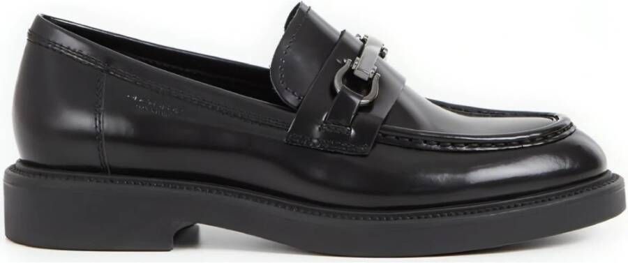 Vagabond Shoemakers Zwarte Leren Loafers voor Dames Black Dames
