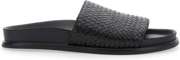 Vagabond Shoemakers Zwarte Patent Slide Sandalen