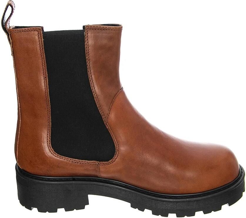 VAGABOND SHOEMAKERS Laarzen 'Womens Cosmo 2.0 Cow Leather Cognac Ankle Boots' bruin