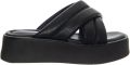 Vagabond NU 21% KORTING Slippers COURTNEY met modieuze kruisbandjes - Zwart