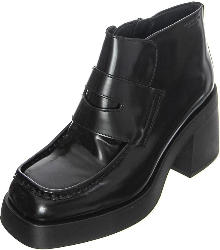 VAGABOND SHOEMAKERS Brooke High Loafer Enkellaarsjes Enkelboots met rits Dames Zwart