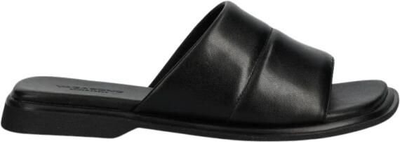 VAGABOND SHOEMAKERS Slippers Dames Izzy 001 Leer Zwart