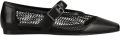 VAGABOND SHOEMAKERS Ballerina Dames Wioletta 5701 Leer Zwart - Zwart