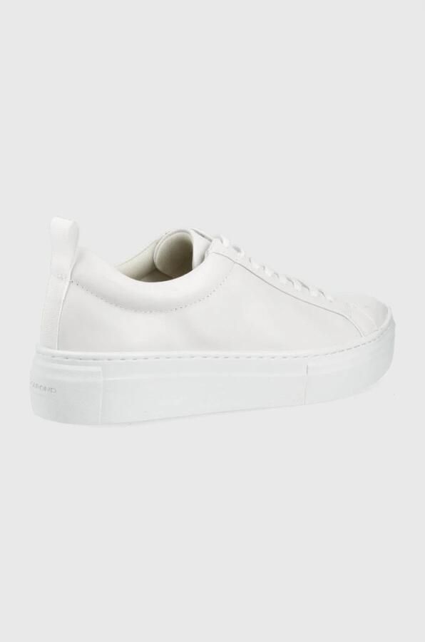 VAGABOND SHOEMAKERS Zoe Platform Lage sneakers Leren Sneaker Dames Wit - Foto 2