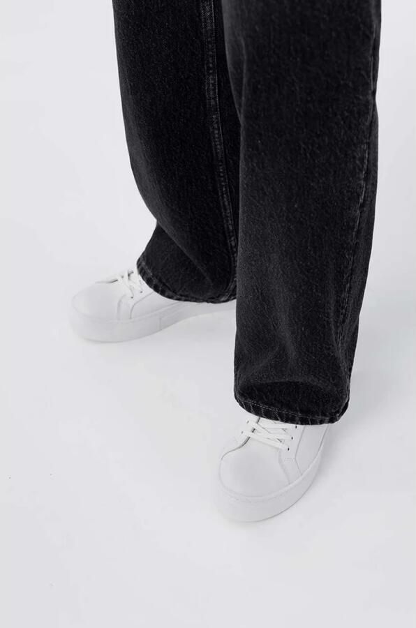 VAGABOND SHOEMAKERS Zoe Platform Lage sneakers Leren Sneaker Dames Wit - Foto 5