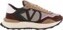 Valentino NetRunner Sneaker Bruin Beige Multicolor Heren - Thumbnail 1