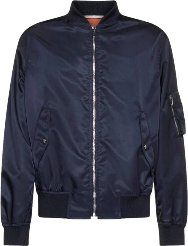 Valentino Blauwe Jas met Ribboorden