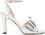 Valentino Bowow Metallic Sandalen met Oversized Strik - Thumbnail 1