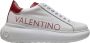 Valentino by Mario Valentino Tonal Relief Sole Sneakers White Heren - Thumbnail 1