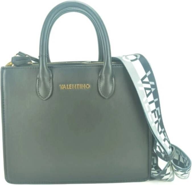 Valentino Elegante Zwarte Leren Schoenen