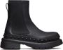 Valentino Garavani M-Way Rockstud Beatle Laarzen Black Heren - Thumbnail 1