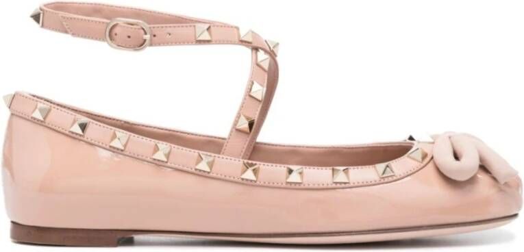 Valentino Garavani Ballerina Rose Cannelle Mode Sneakers