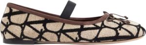 Valentino Garavani Ballerinas Beige Dames