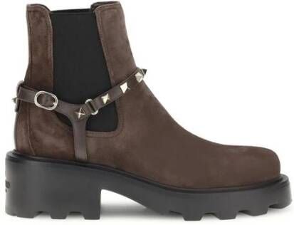 Valentino Garavani Beatles Enkellaarzen met studs
