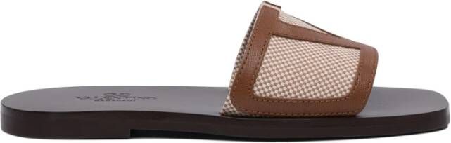Valentino Garavani Beige Sandalen Viva Superstar