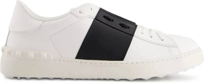 Valentino Garavani Blauwe Sneaker Bianco Nero Wit A01