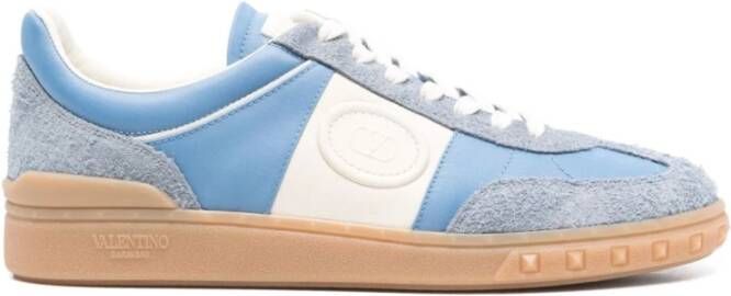 Valentino Garavani Blauwe Sneakers met Rockstud Details