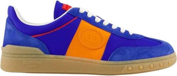 Valentino Garavani Blauwe Upvillage Lage Sneakers