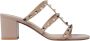 Valentino Garavani Blush Roze Leren Sandalen met Hak - Thumbnail 1
