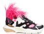 Valentino Garavani Bounce Sneakers met Verwijderbare Veren Multicolor Dames - Thumbnail 5