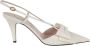Valentino Garavani Bowow Slingback Pumps met VLogo Signature - Thumbnail 1