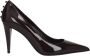 Valentino Garavani Bruin leren hoge hakken pumps - Thumbnail 1