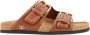 Valentino Garavani Bruine Leren Sandalen met VLogo Detail Brown Dames - Thumbnail 1