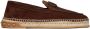 Valentino Garavani Bruine suède espadrilles met VLogo-signatuur - Thumbnail 1