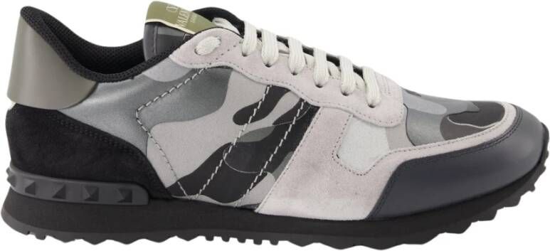 Valentino Garavani Camouflage Sneakers met Gum Sole Multicolor Heren