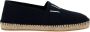 Valentino Garavani Zwarte Slip-On Canvas Espadrilles Schoenen - Thumbnail 1